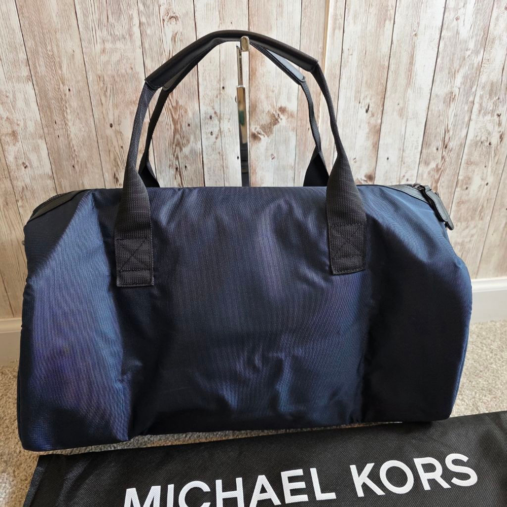 Michael Kors Navy Black Duffel Bag - Picture 5 of 8